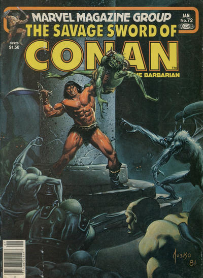 Savage Sword of Conan 1974 Series #72
