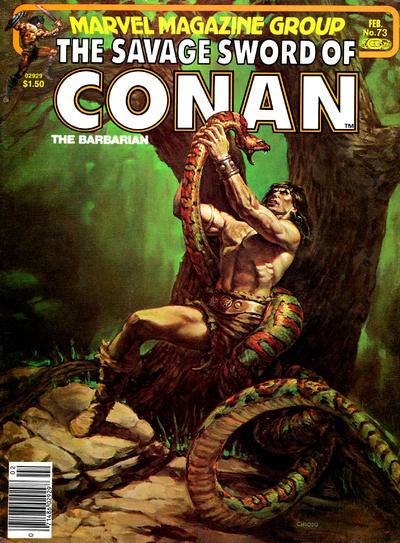 Savage Sword of Conan 1974 Series #73