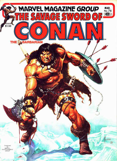 Savage Sword of Conan 1974 Series #74