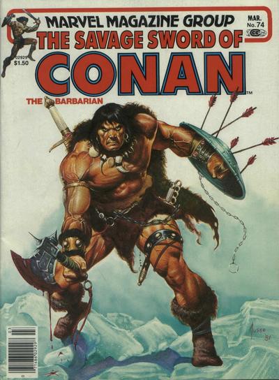 Savage Sword of Conan 1974 Series #74