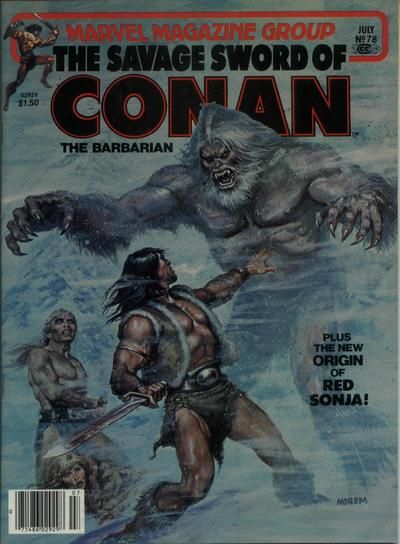 Savage Sword of Conan 1974 Series #78