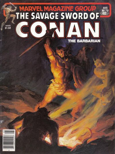 Savage Sword of Conan 1974 Series #79