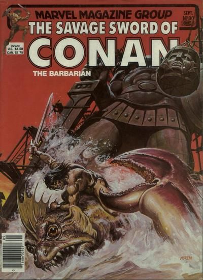 Savage Sword of Conan 1974 Series #80