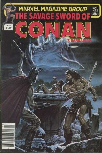Savage Sword of Conan 1974 Series #82