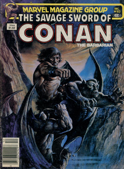Savage Sword of Conan 1974 Series #83