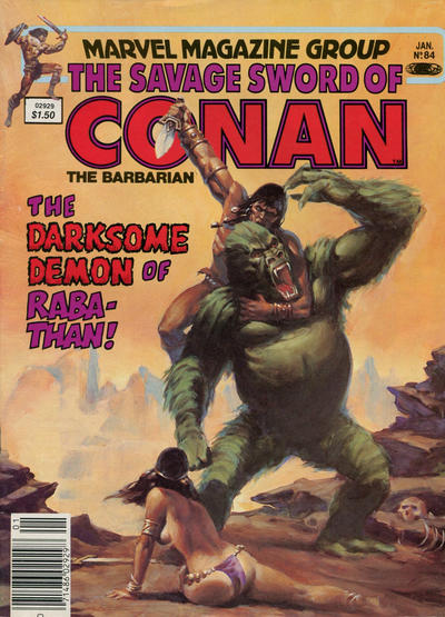 Savage Sword of Conan 1974 Series #84