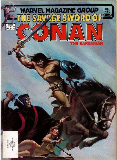 Savage Sword of Conan 1974 Series #85
