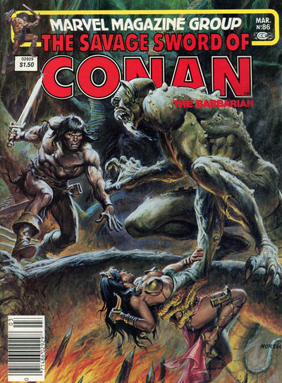 Savage Sword of Conan 1974 Series #86