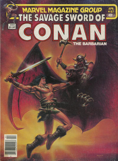 Savage Sword of Conan 1974 Series #87