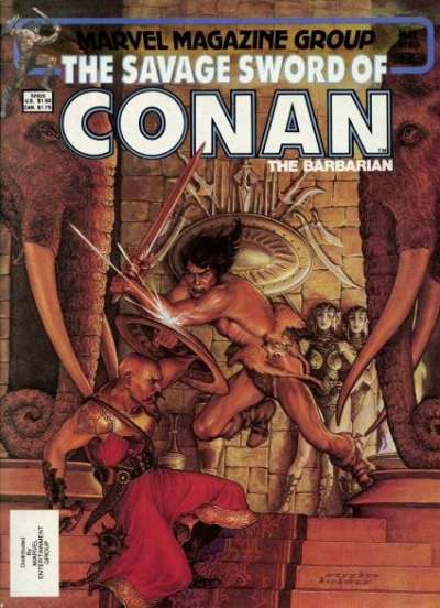 Savage Sword of Conan 1974 Series #88