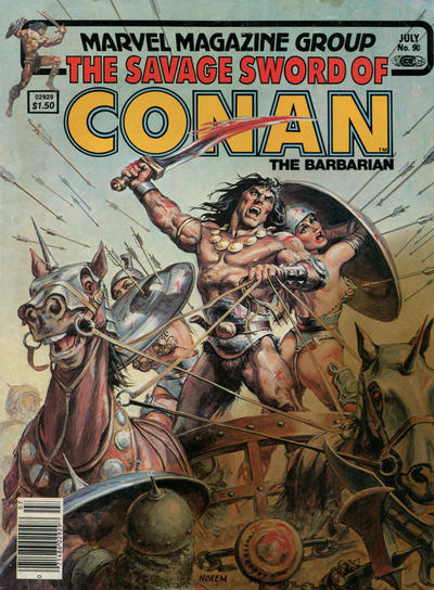 Savage Sword of Conan 1974 Series #90