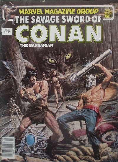 Savage Sword of Conan 1974 Series #92