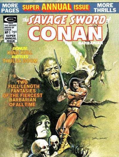 Savage Sword of Conan 1974 Series Annual #1