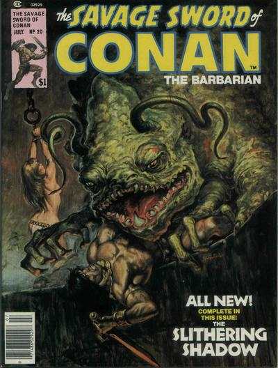 Savage Sword of Conan 1974 Series #20
