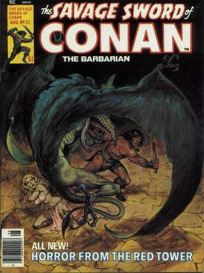 Savage Sword of Conan 1974 Series #21