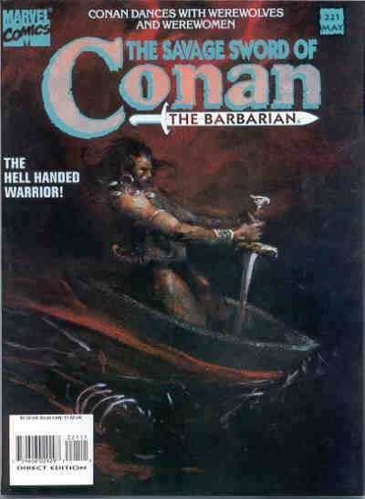 Savage Sword of Conan 1974 Series #221