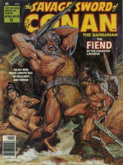 Savage Sword of Conan 1974 Series #28