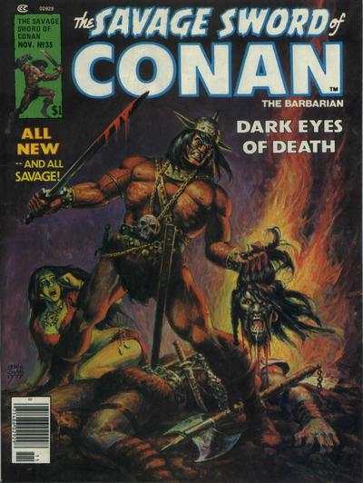 Savage Sword of Conan 1974 Series #35
