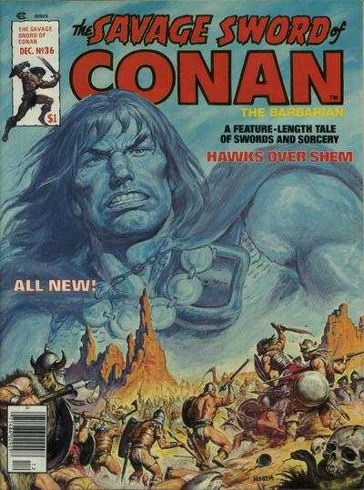 Savage Sword of Conan 1974 Series #36