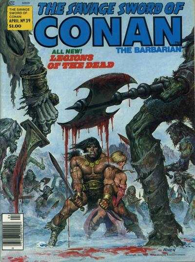 Savage Sword of Conan 1974 Series #39