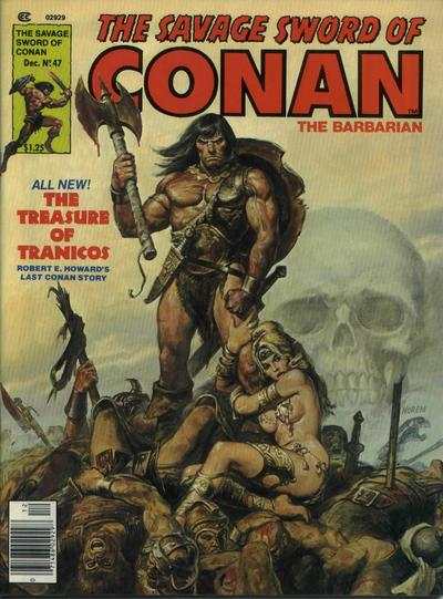 Savage Sword of Conan 1974 Series #47
