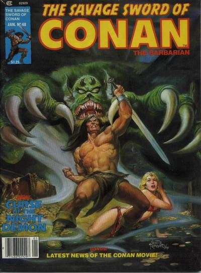 Savage Sword of Conan 1974 Series #48