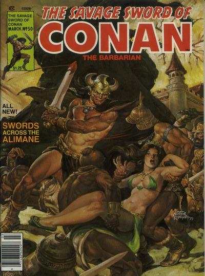 Savage Sword of Conan 1974 Series #50