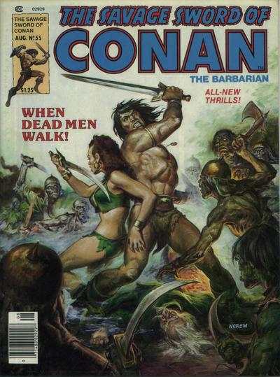 Savage Sword of Conan 1974 Series #55