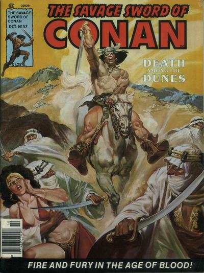 Savage Sword of Conan 1974 Series #57