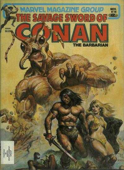 Savage Sword of Conan 1974 Series #70
