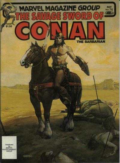 Savage Sword of Conan 1974 Series #76