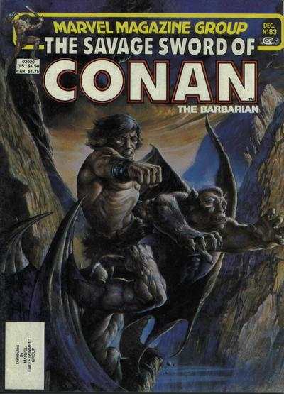 Savage Sword of Conan 1974 Series #83