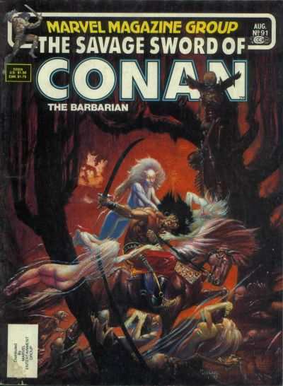 Savage Sword of Conan 1974 Series #91