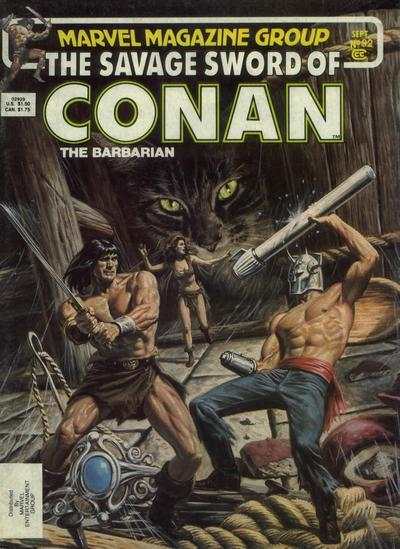 Savage Sword of Conan 1974 Series #92
