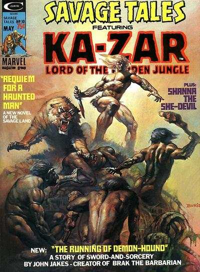 Savage Tales 1971 Series #10