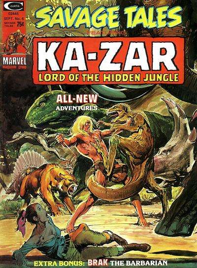 Savage Tales 1971 Series #6