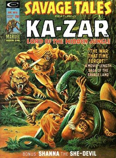 Savage Tales 1971 Series #8