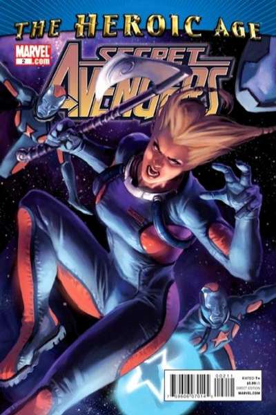 Secret Avengers 2010 Series Djurdjevic cover #2