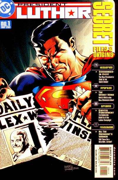 Secret Files President Luthor #1