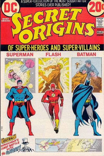 Secret Origins 1973 Series #1