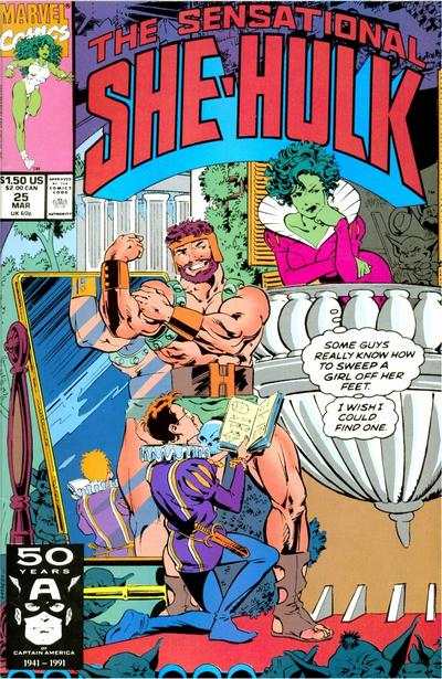 Sensational She-Hulk 1989 Series #25