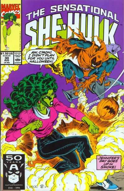 Sensational She-Hulk 1989 Series #30