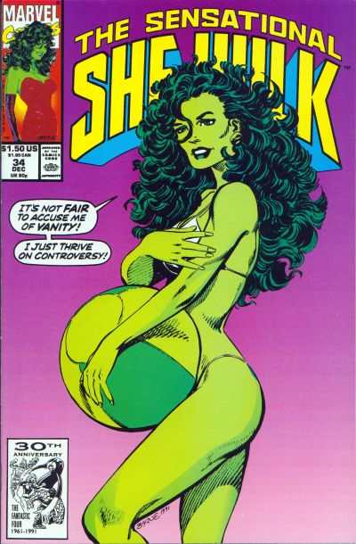Sensational She-Hulk 1989 Series #34