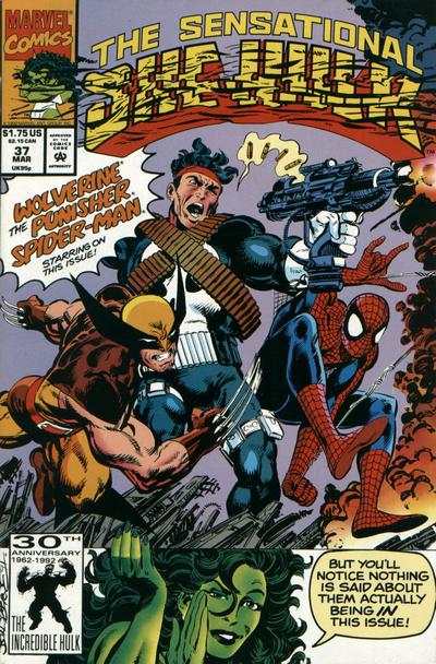 Sensational She-Hulk 1989 Series #37