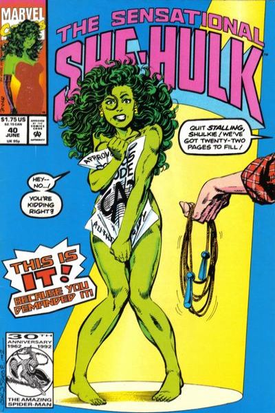 Sensational She-Hulk 1989 Series #40