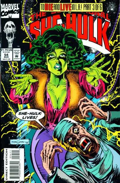Sensational She-Hulk 1989 Series #54