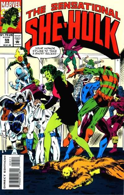 Sensational She-Hulk 1989 Series #59
