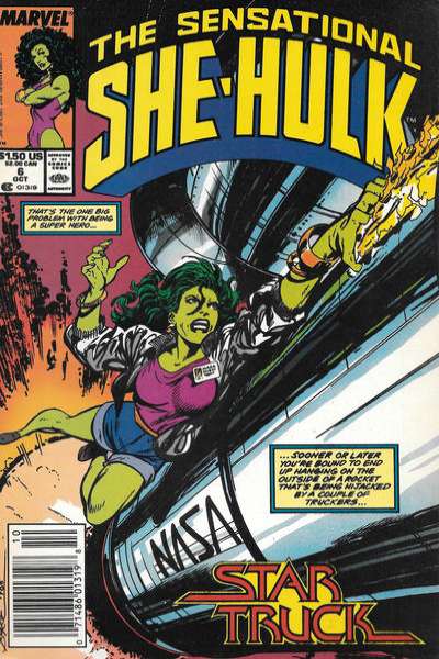 Sensational She-Hulk 1989 Series #6