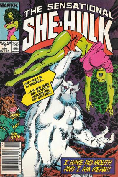 Sensational She-Hulk 1989 Series #7