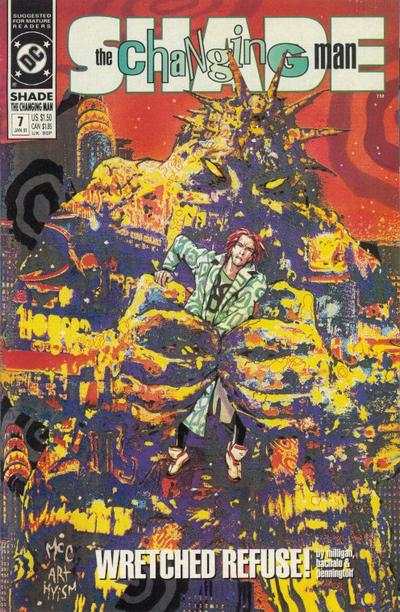 Shade: The Changing Man 1990 Series #7